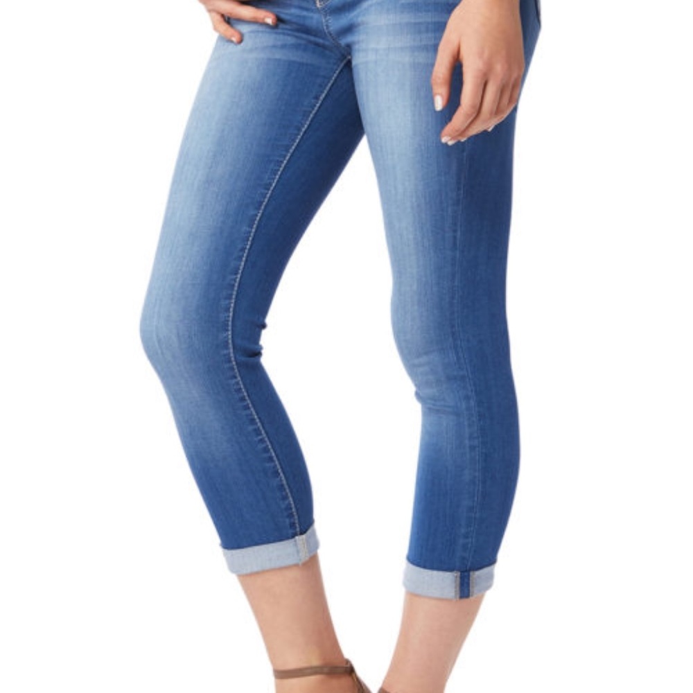 Hype Capri Cuffed Jeans Faded Size 9
